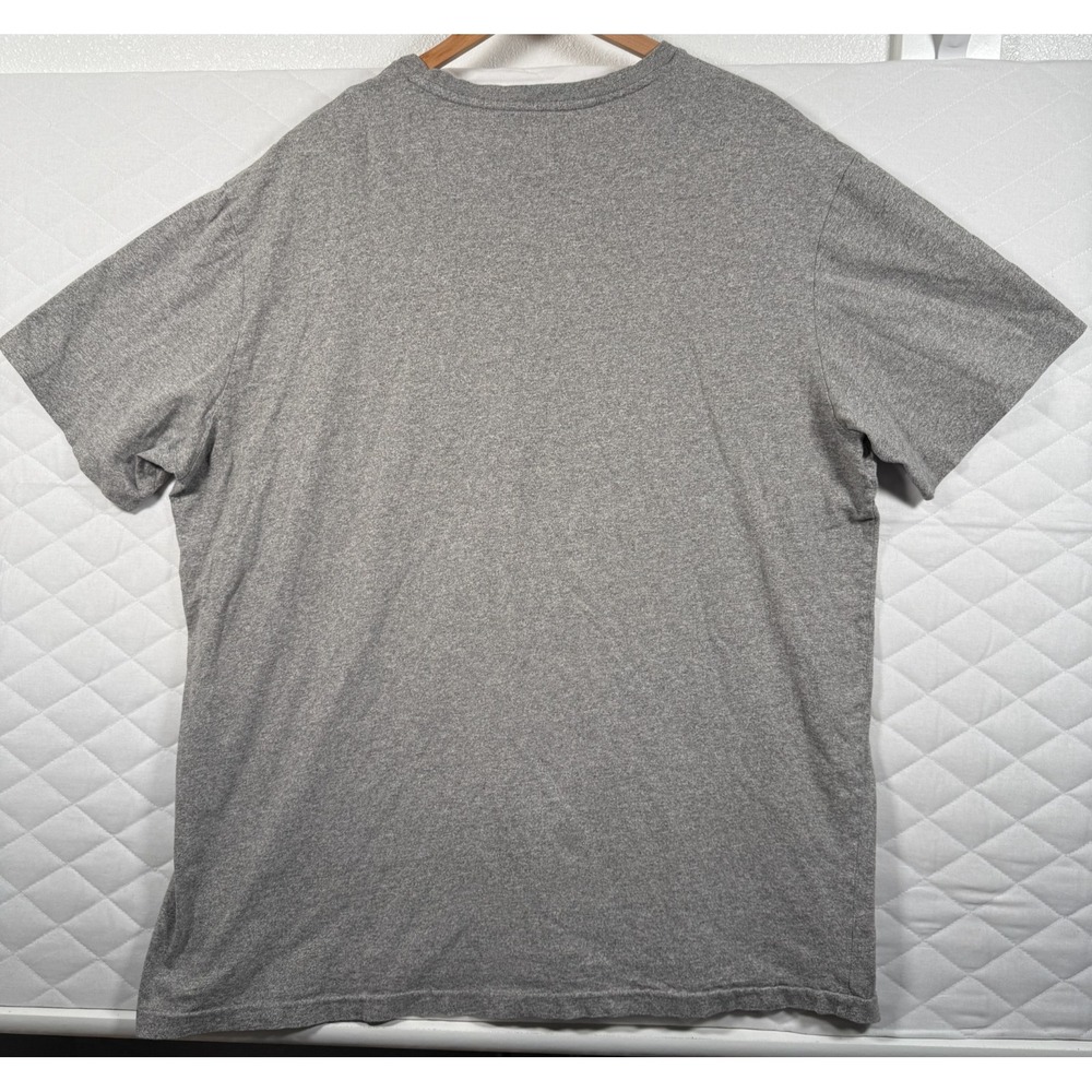Polo Ralph Lauren Shirt Mens XLT Gray Crewneck Short Sleeve Pocket Pony Logo - Picture 4 of 5